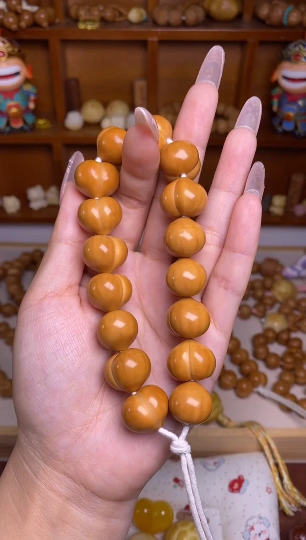 把件猴头核桃浩*17➕超大尺寸玻璃底高定款柯基屁桃手持