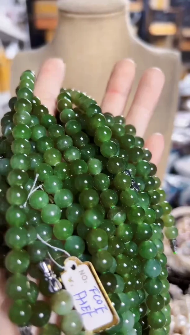 银S925镶嵌淡水珍珠珠宝奇石YW老旧项链一条