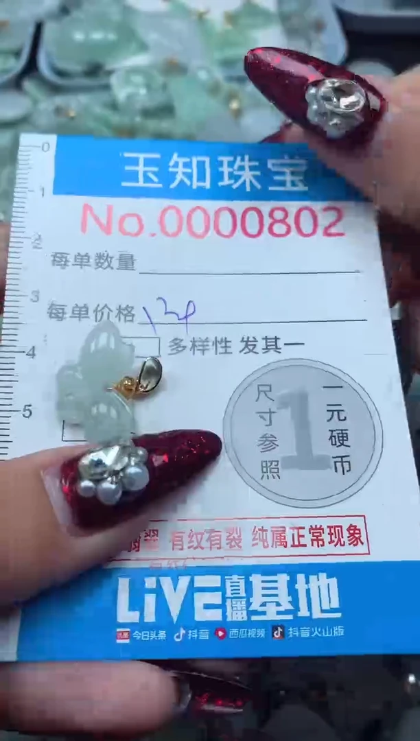 颈饰未镶嵌翡翠802