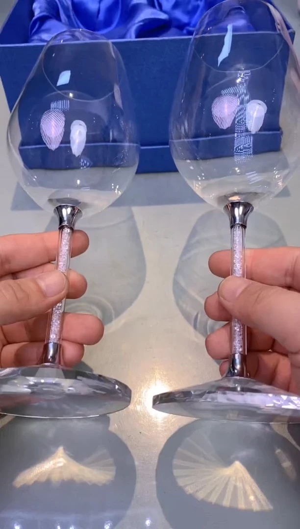 【闪购商品】瓷片红酒杯