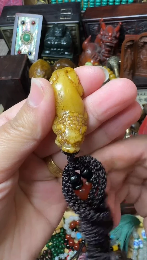 鹿骨吊坠主播推荐：一物一拍，讲解为准！
