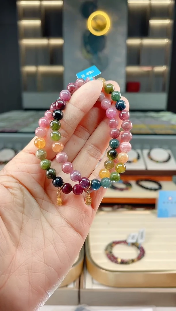 【闪购商品】碧玺单圈手串未镶嵌（多样性发一条）Q