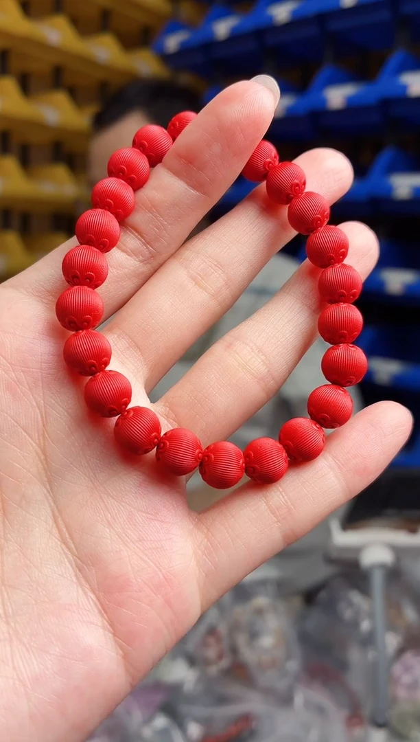 天然辰砂977手串