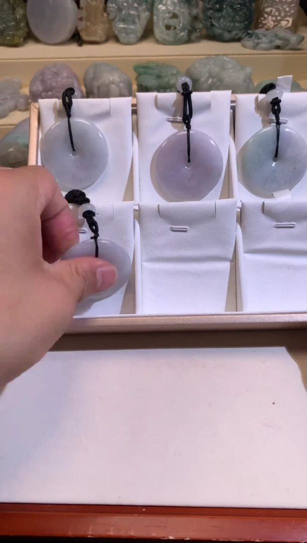 翡翠未镶嵌颈饰6/02/065多样性发其一