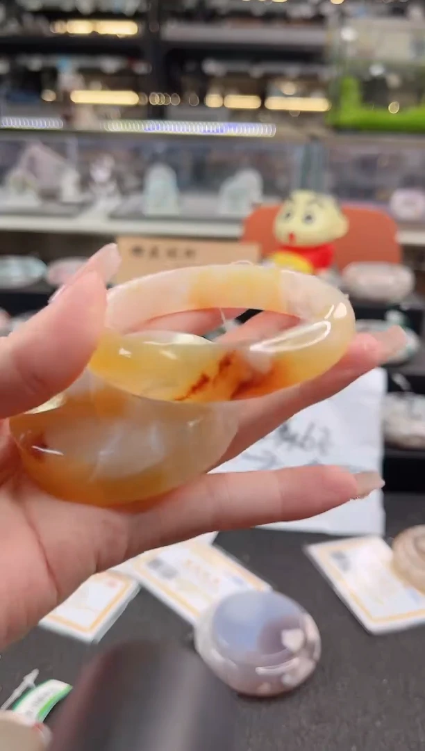 未镶嵌手镯石英质玉57圈口（赠品镯心）1955693