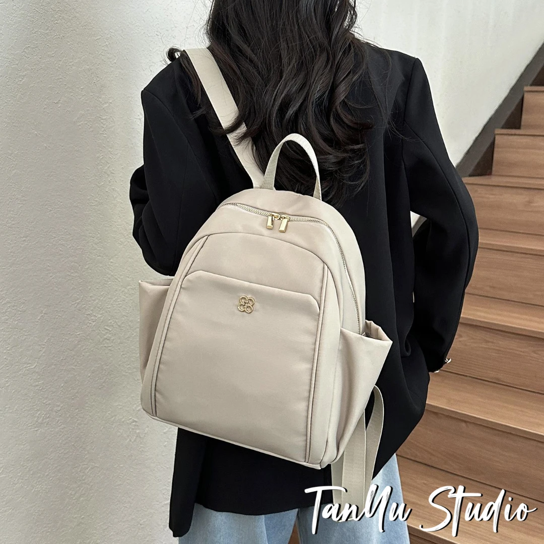 探屿双肩包女新款迷你旅游小背包时尚女士上班通勤妈咪小包包书包