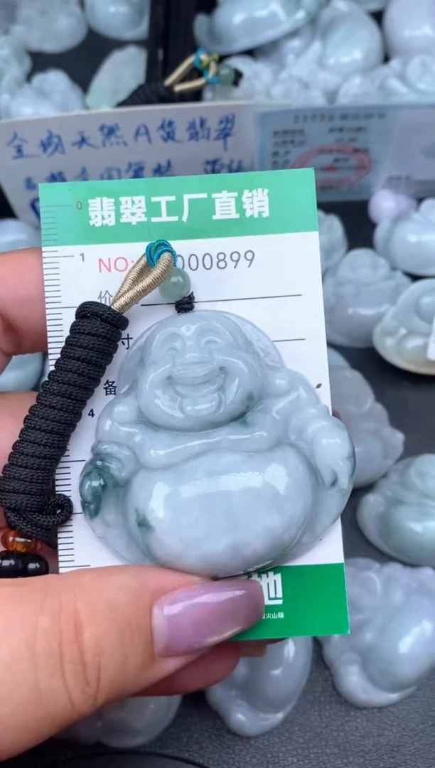 翡翠未镶嵌颈饰缅甸天然A货翡翠0899