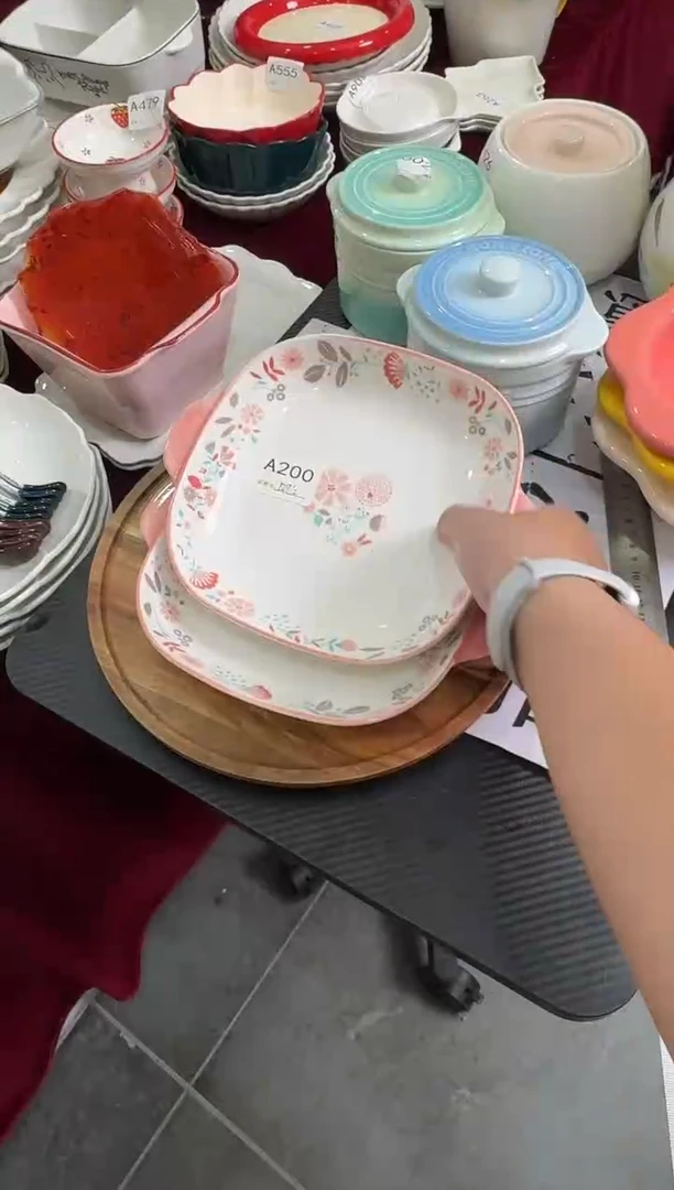 摆件陶A200  仓库微瑕清仓陶瓷餐具
