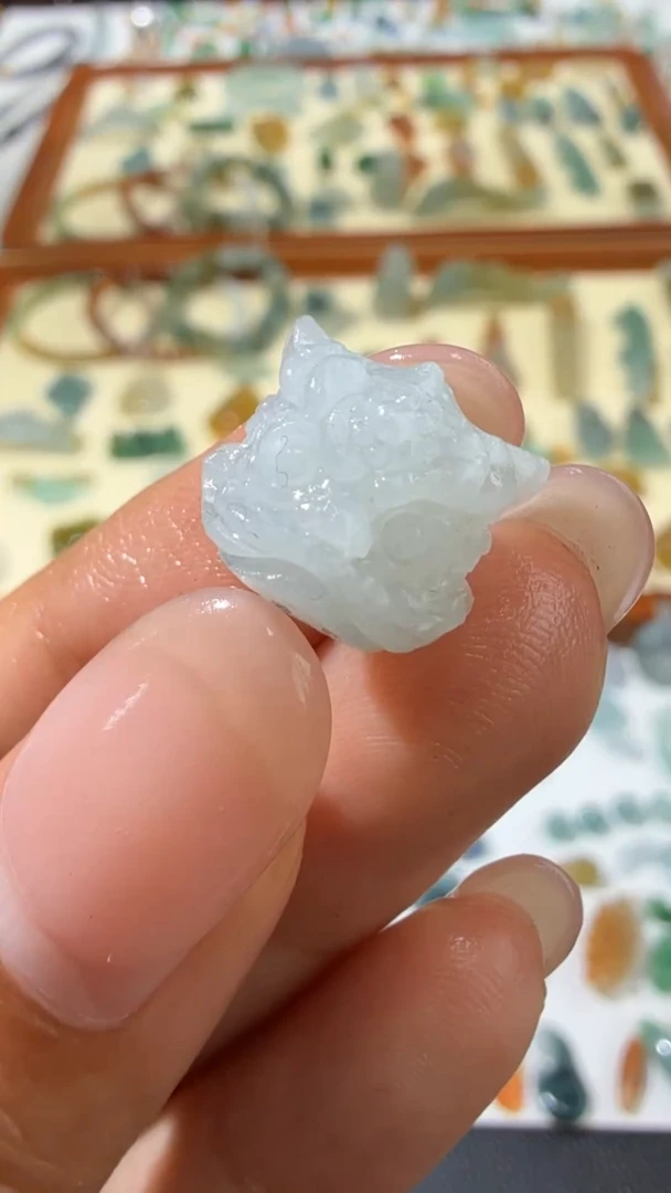 未镶嵌定制翡翠11.7*12