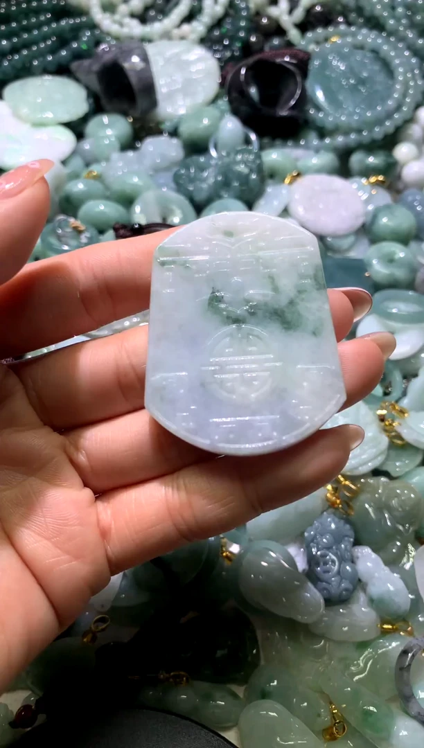 吊坠(不含链)未镶嵌翡翠1