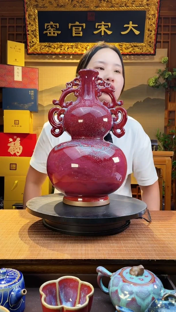 摆件大宋官窑【福禄满堂】富贵吉祥