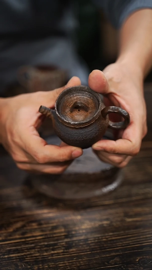 全手工制作 南蛮正把壶  90cc