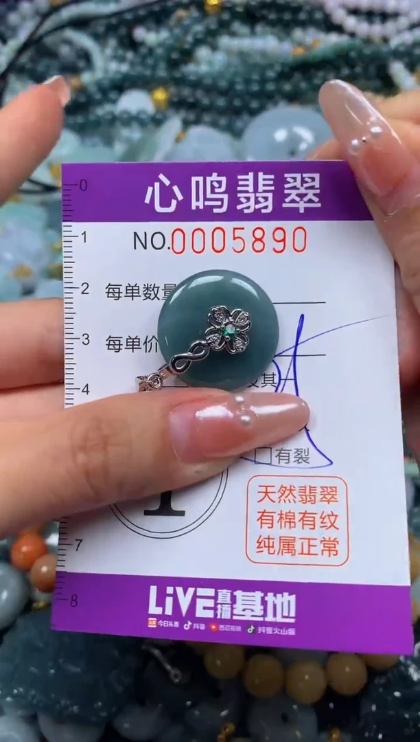 颈饰未镶嵌翡翠闪购005890
