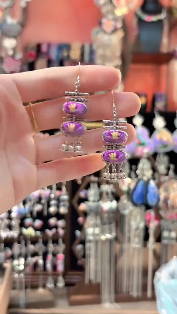 织绣 云织谣民族风精美饰品  178