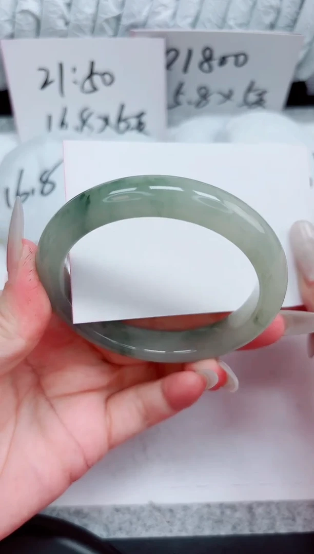 石英质玉手镯未镶嵌54-59.7