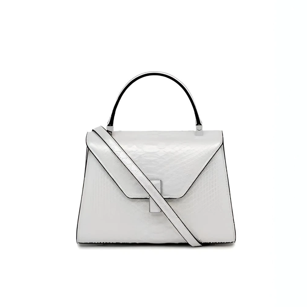 私订达人鳄鱼世家女士轻奢手提包时尚百搭真皮斜挎包小众蛇皮女包