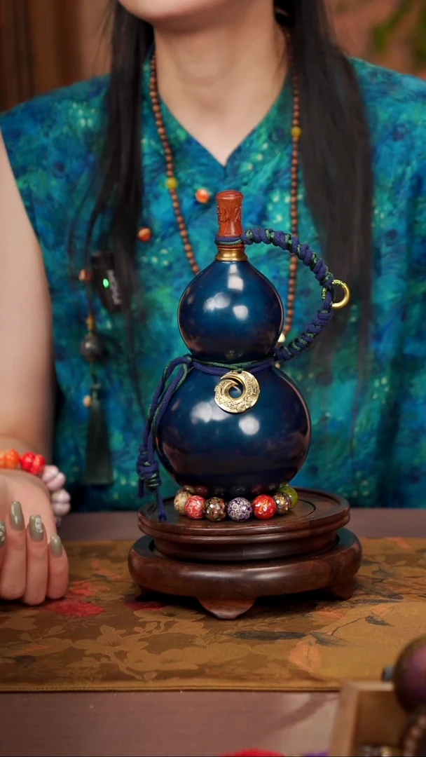 62易林高端工艺大漆酒葫芦--268