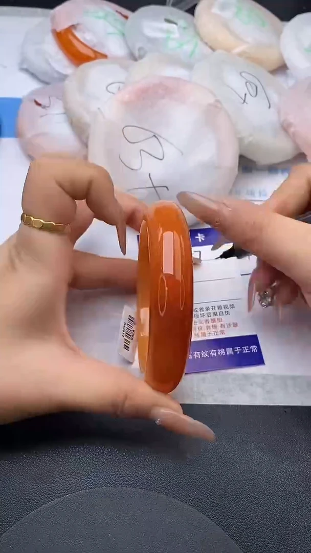 未镶嵌手镯石英质玉w57-HHB61+