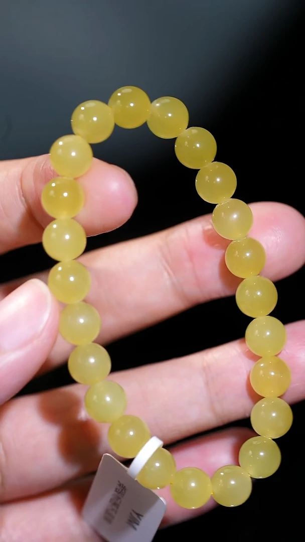 未镶嵌手串和田玉50多样性发一