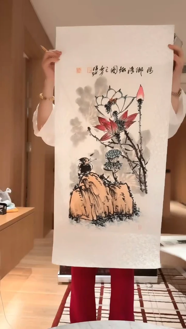 国画8花鸟-李泽钰-2平尺