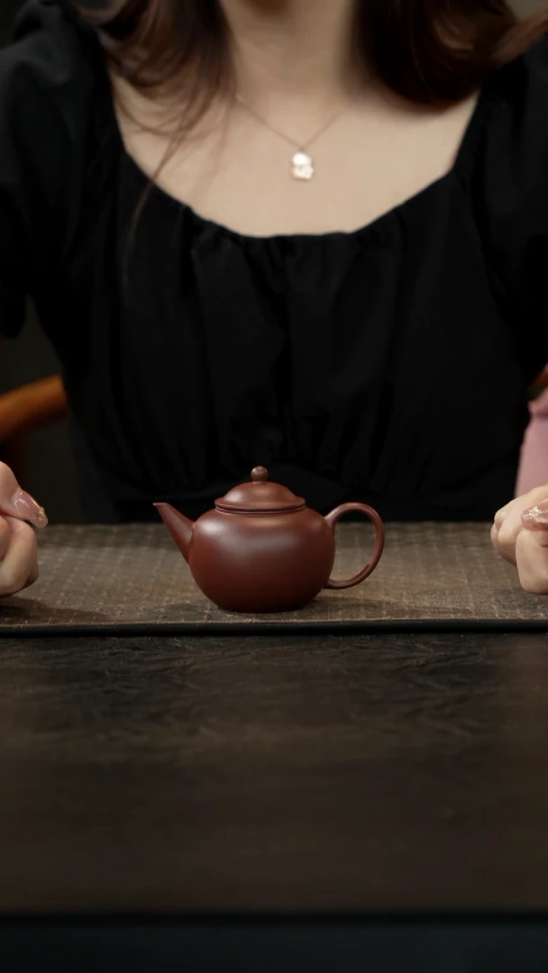 茶壶紫砂中槽清水平二式100cc