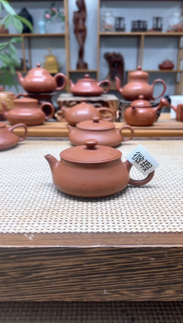 原矿朱泥全手 微瑕明炉 120cc