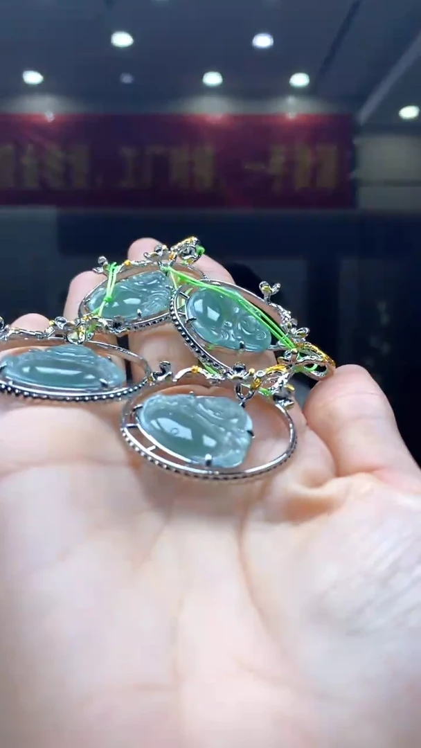 翡翠未镶嵌颈饰多样性发货【只发一件】*s32