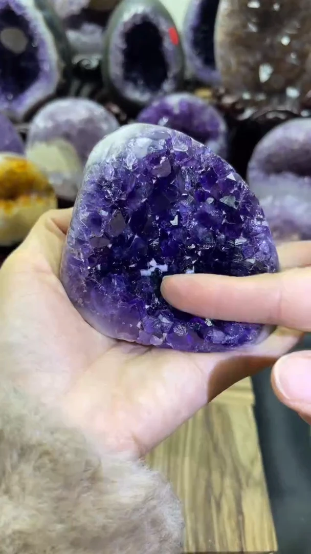 未镶嵌大型摆件（非配饰）紫晶150号摆件