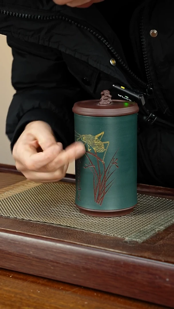 宜兴原矿紫砂茶叶罐