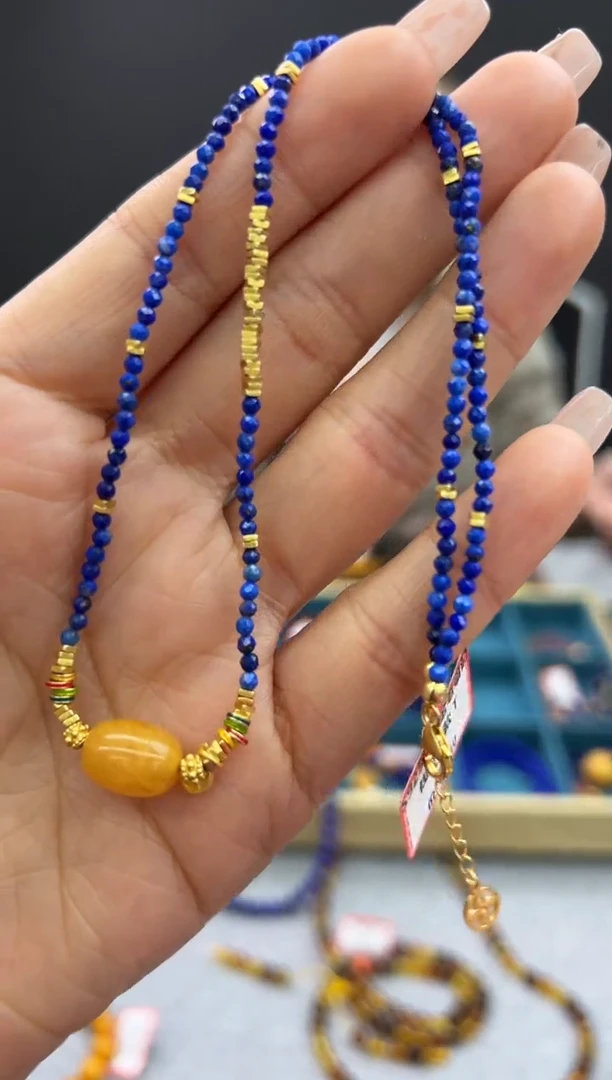 【闪购商品】青金石颈饰未镶嵌873秒拍号