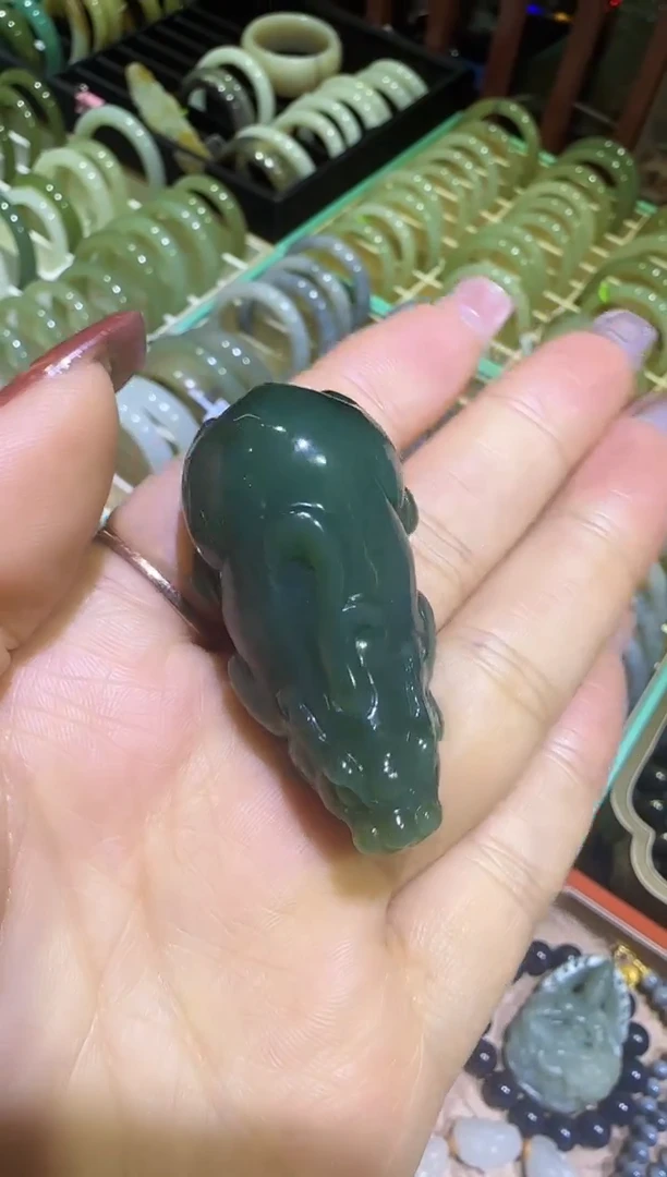 未镶嵌和田玉挂件【宏1222】39