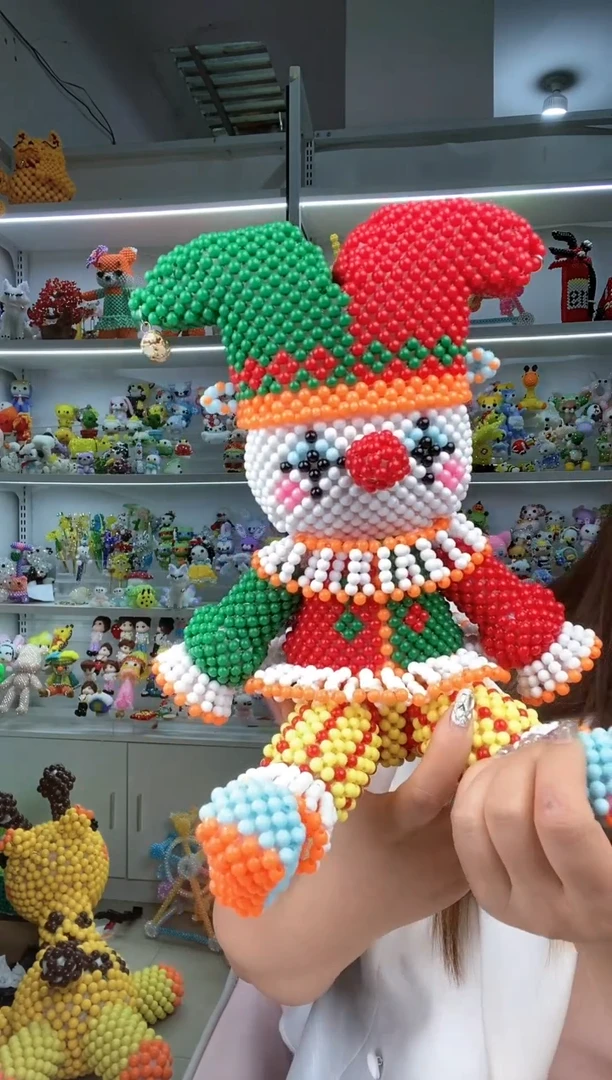 亚克力3159卡6糖果珠小丑材料包1套