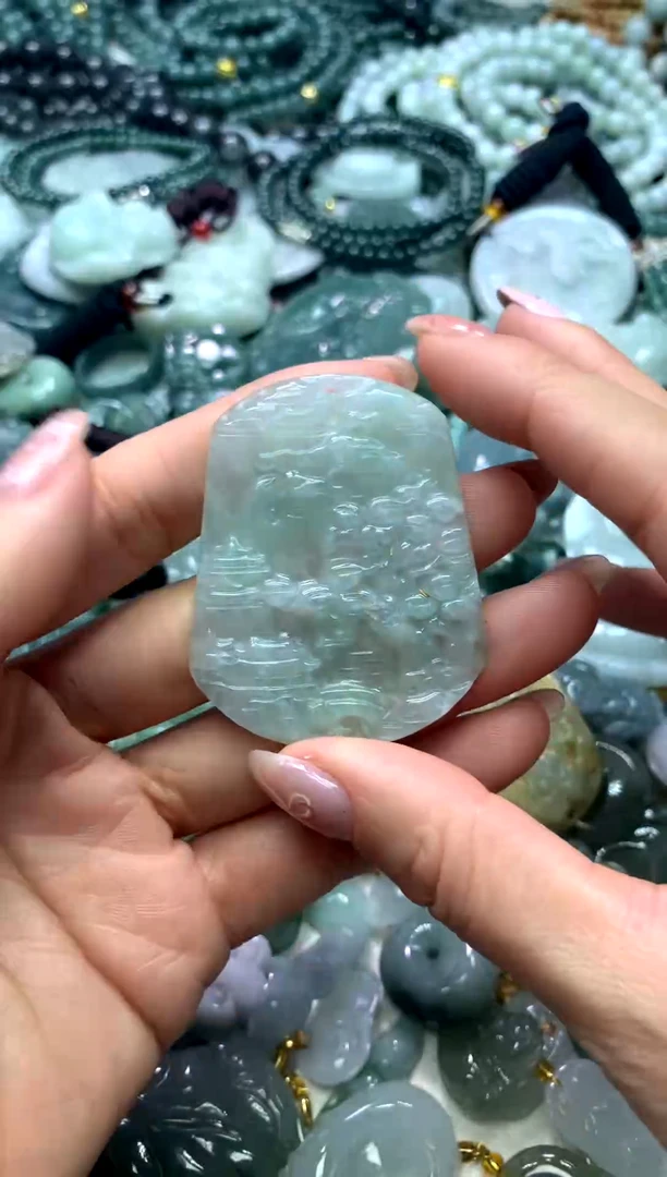 吊坠(不含链)未镶嵌翡翠1