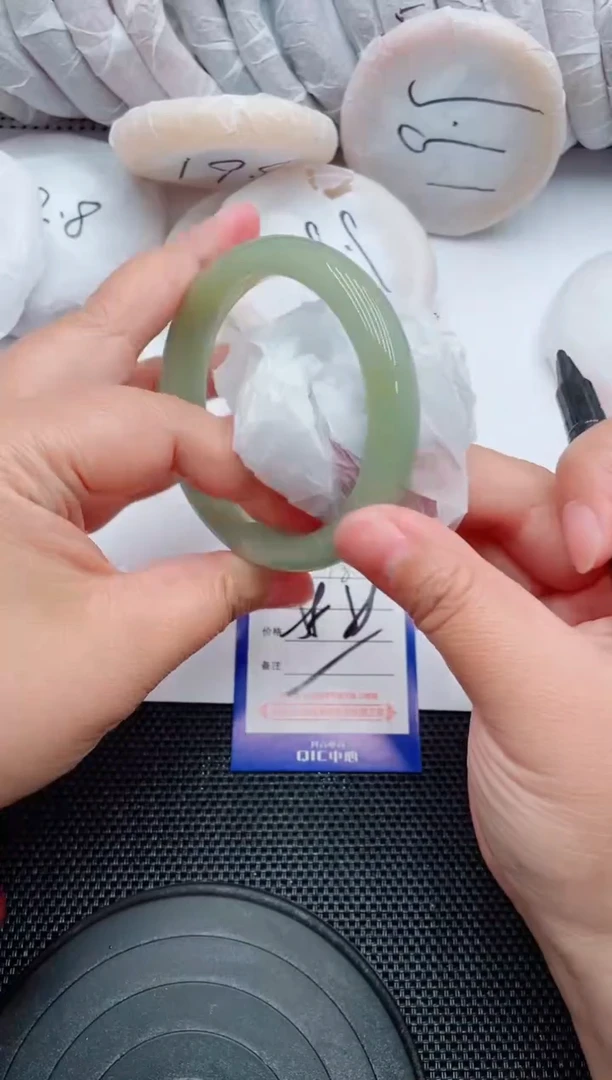 未镶嵌手镯石英质玉18-58-59