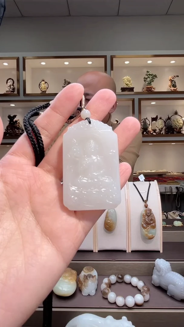 颈饰未镶嵌和田玉苏