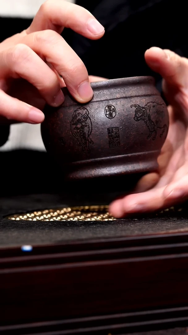 【闪购商品】紫砂茶杯精品紫砂杯23