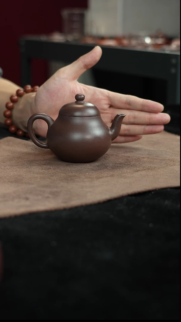 茶壶紫砂全手梨形