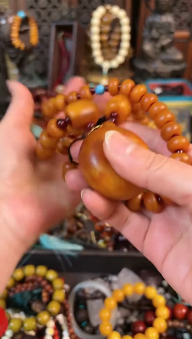 【闪购商品】蜜蜡颈饰未镶嵌闪购商品闪购商品闪购商品