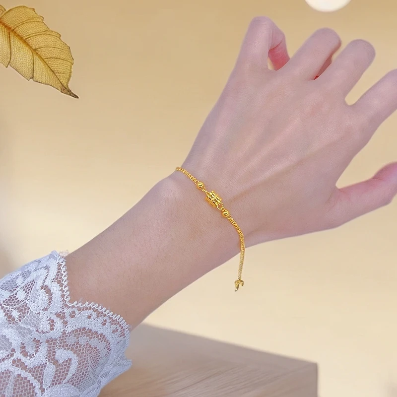 赛菲尔万足®足金小蛮腰手链