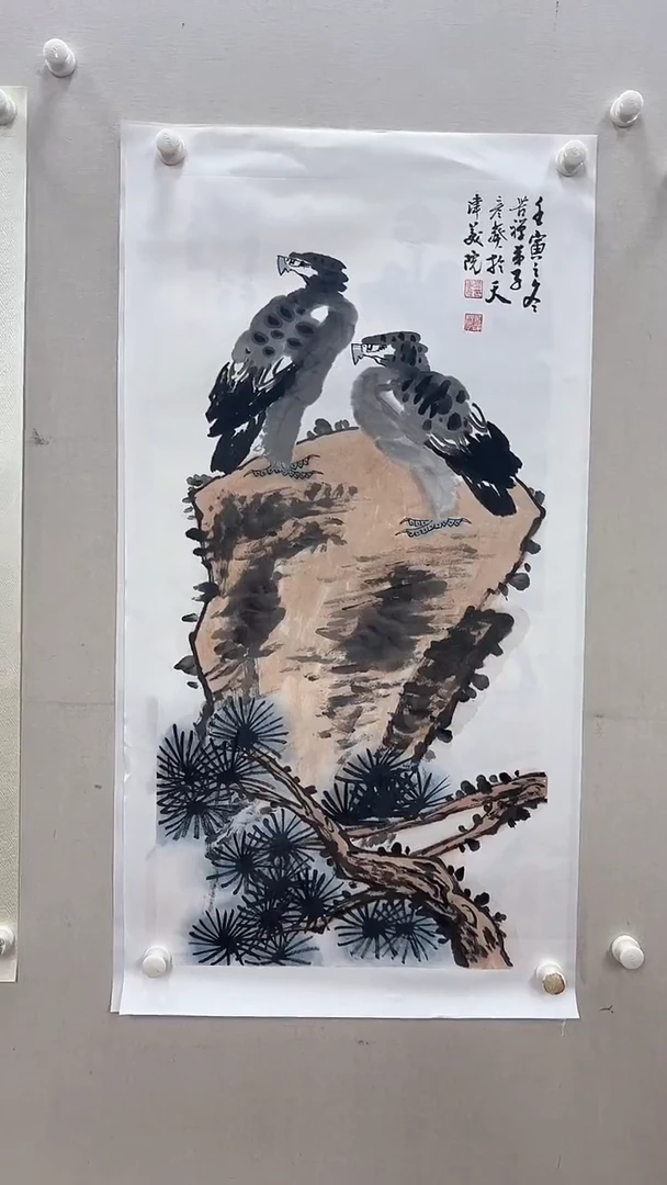 国画悲鸿艺术/李彦葵/国画