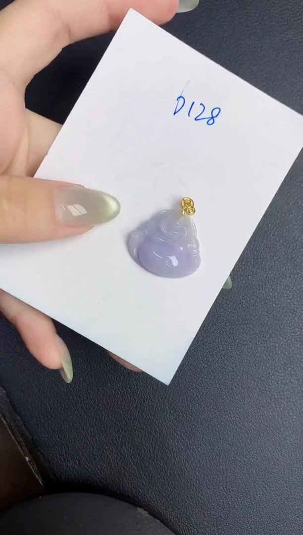 翡翠未镶嵌颈饰缅甸天然翡翠A货