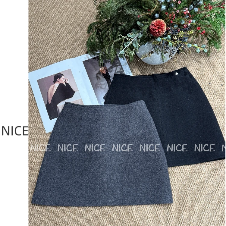 NICE【A字短裙】超百搭女士半裙短裙韩系女半身裙高腰