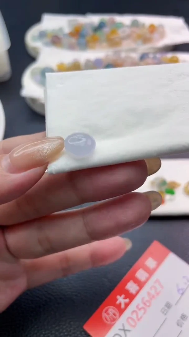 定制翡翠未镶嵌阿****财珠子