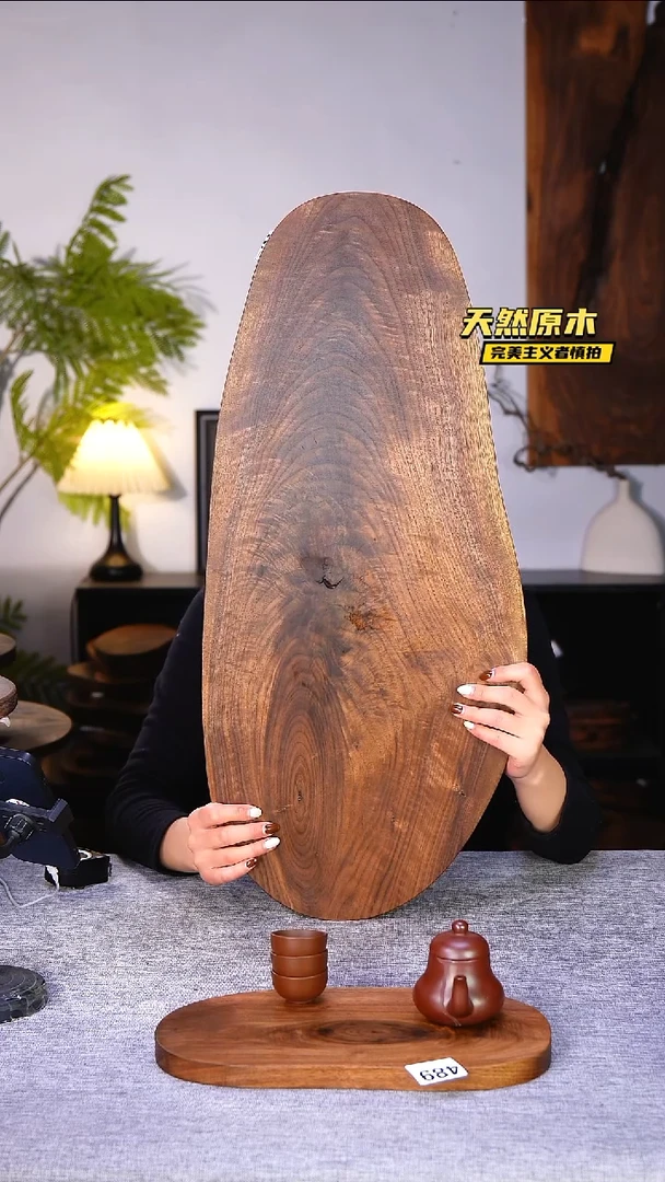 木?*风北美黑胡桃原木.干裂疤结不属于商品质量问题完美主义者