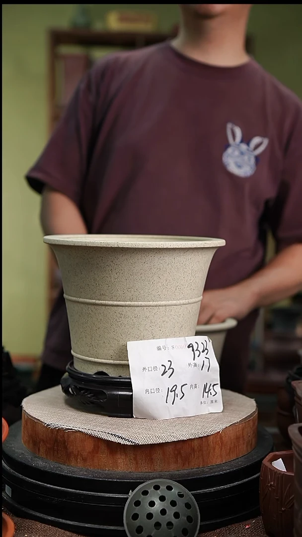 紫砂花盆紫砂花盆9323+s