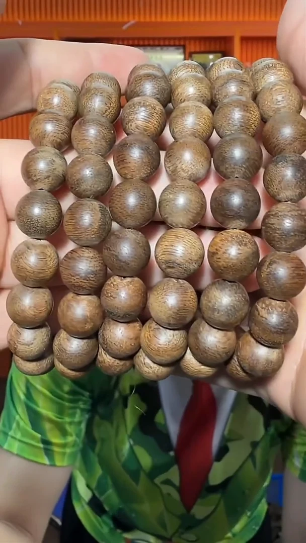 沉香手串74号红土单圈1.0多样性发一