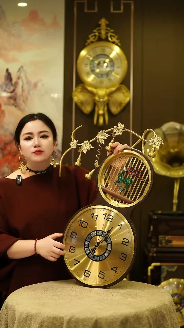 壁挂款葫芦挂钟11