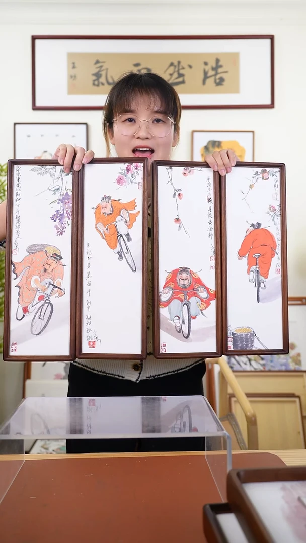 国画鹿鸣现代美术馆-梁滨老师作品