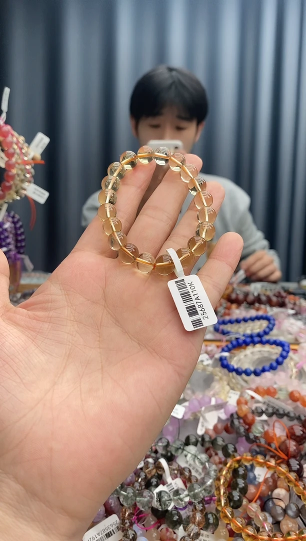 【闪购商品】水晶手链未镶嵌黄水晶