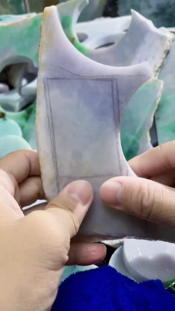 裸石翡翠天然A货翡翠板料